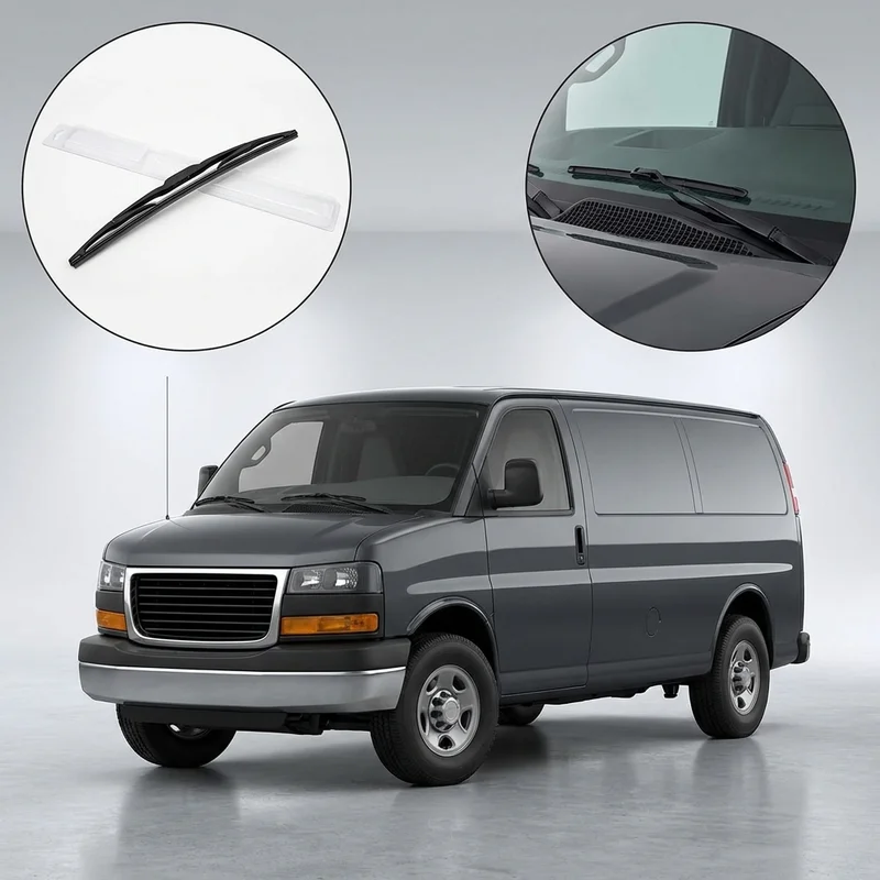 Driver Side Wiper Blade for GMC G15/G1500 Van (1967 - 1974) - 1